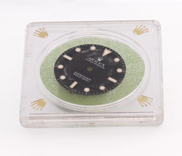 Original Pre 1978 Rolex Submariner Glossy Tritium Black Dial for 40mm