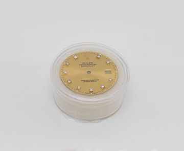 Original Rolex Sunburst Datejust Champagne Diamond Dial for 36mm