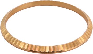 Original Rolex Fluted Bezel in 18k yellow gold for 36mm
