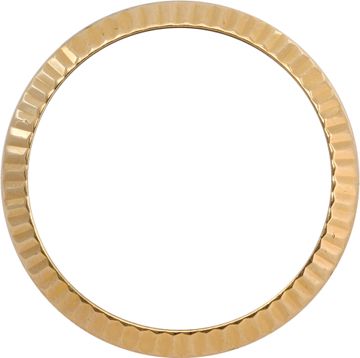 Original Rolex Ladies Fluted Bezel in 18k yellow gold for 26mm Original Rolex Ladies Fluted Bezel in 18k yellow gold for 26mm Jewelry Collection