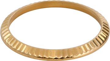 Original Rolex Ladies Fluted Bezel in 18k yellow gold for 26mm