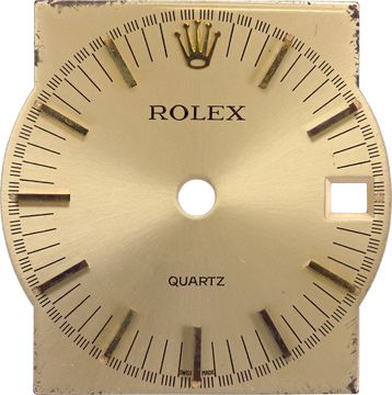 Original Rolex MK1 Texan Champagne/Gold for model 5100 beta 21 quartz Dial Collection