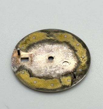 Original Silver Rolex Datejust dial with diamond markers