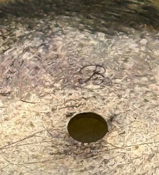 Original Silver Rolex Datejust dial with diamond markers