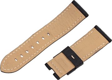 Panerai Black Alligator Strap with white stitching (24 mm x 22mm)