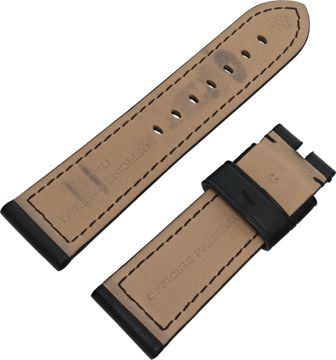 Panerai Black Calf Strap Mx000g44 (24mm X 22mm)