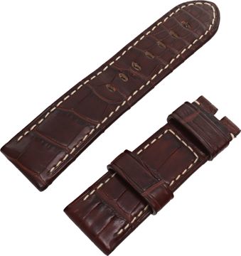 Panerai Brown Alligator Strap Mx000xrl (24mm X 22mm) Panerai Brown Alligator Strap Mx000xrl (24mm X 22mm)