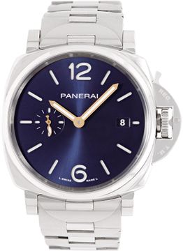 Panerai Luminor PAM01124 Stainless Steel 42mm auto watch