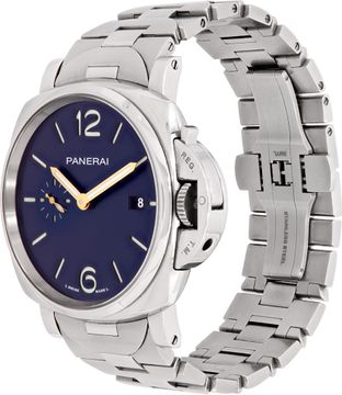 Panerai Luminor PAM01124 Stainless Steel 42mm auto watch
