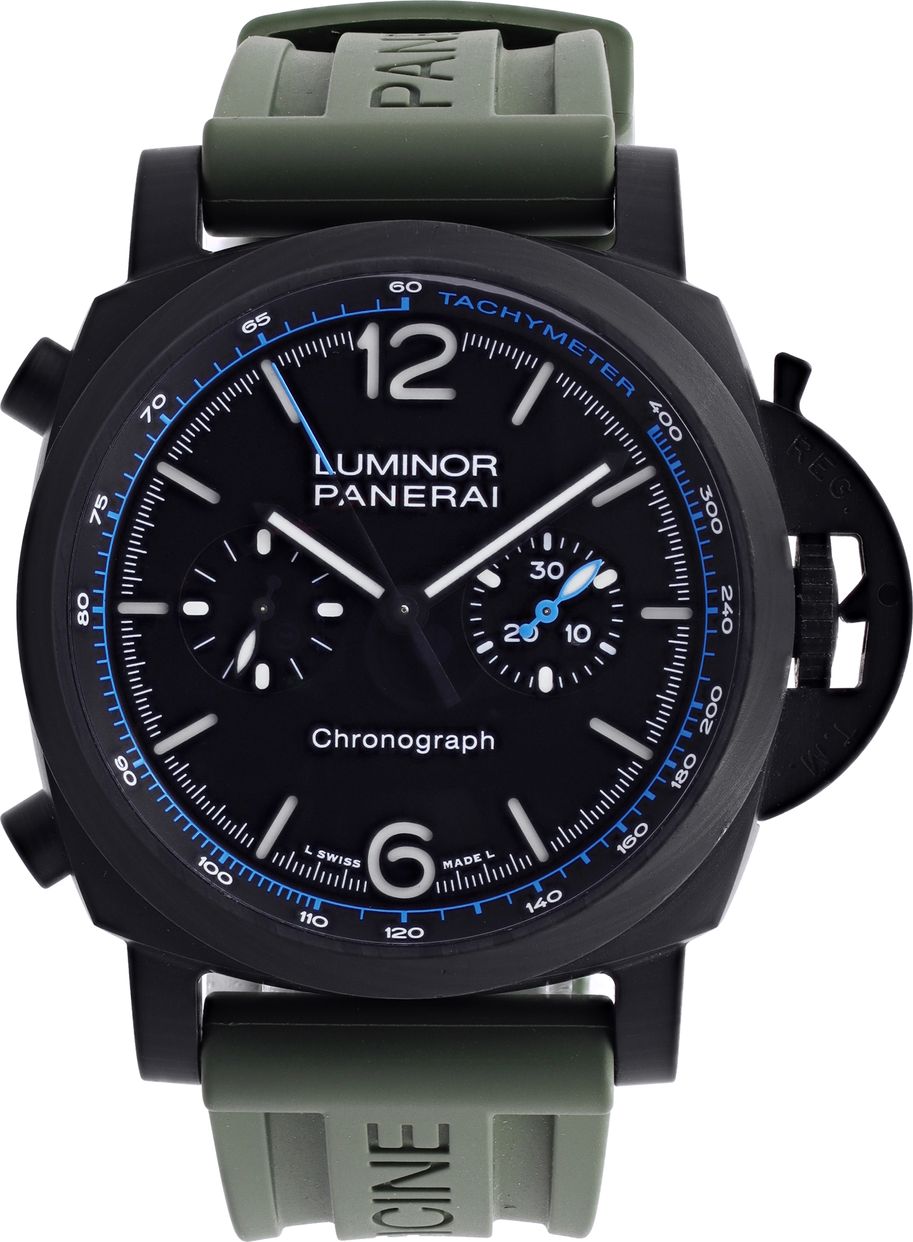 Preowned Panerai Luminor PAM01219 carbo-tech 44mm auto | Gray & Sons