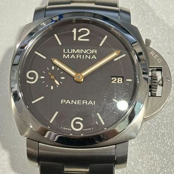 Panerai Luminor Marina 1950 3 Days PAM 00352 Titanium Black dial 44mm Auto