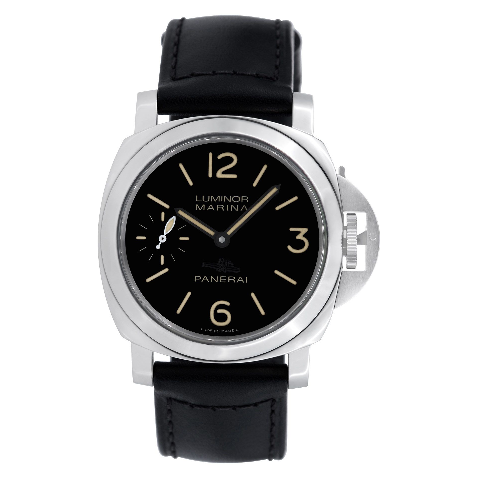 Preowned Panerai Luminor Marina PAM00468 stainless steel |