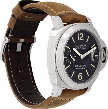 Panerai Luminor Marina PAM01104 Stainless Steel Black dial 44mm Automatic watch