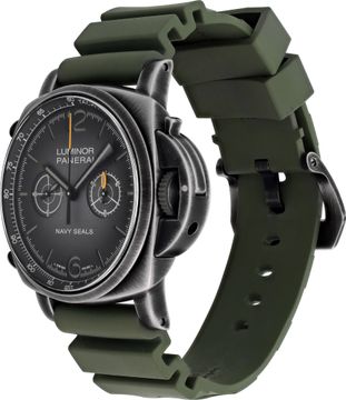 Panerai Luminor Marina PAM01409 steel Gray dial 44mm Automatic watch