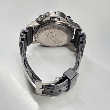 Panerai Luminor Submersible 1950 Slytech PAM 00225 Titanium White dial 46mm Auto