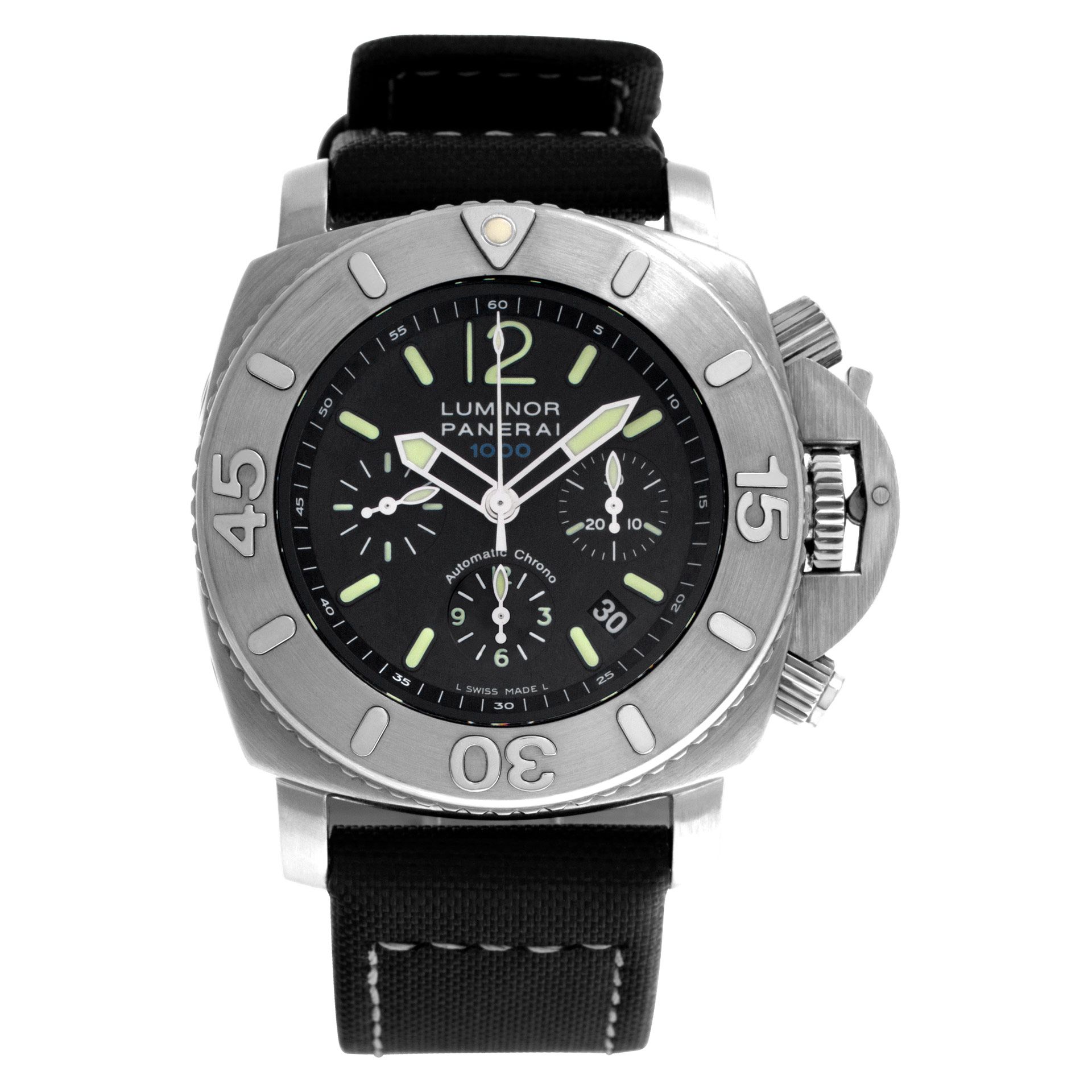 Pre-owned Panerai Luminor Submersible PAM 187 Stainless |