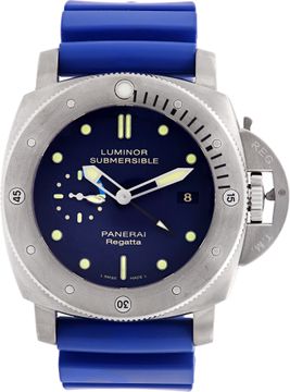 Panerai Luminor Submersible 1950 Regatta 3 Days GMT Automatic in titanium