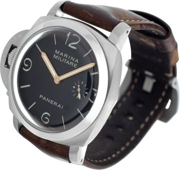 Panerai Marina PAM217 Stainless Steel Black dial 47mm Manual watch