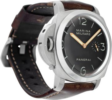 Panerai Marina PAM217 Stainless Steel Black dial 47mm Manual watch