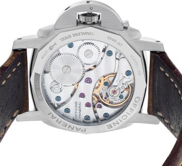 Panerai Marina PAM217 Stainless Steel Black dial 47mm Manual watch