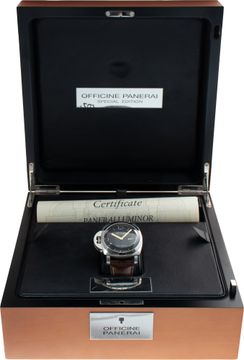 Panerai Marina PAM217 Stainless Steel Black dial 47mm Manual watch