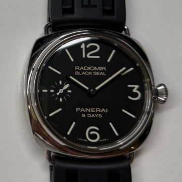 Panerai Radiomir 8 Days PAM 00609 Steel Black dial 45mm Manual