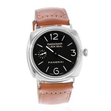 Panerai Radiomir Black Seal PAM 00183 Steel Black dial 45mm Manual