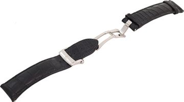 Parmigani Black aligator strap (24 x 22mm)