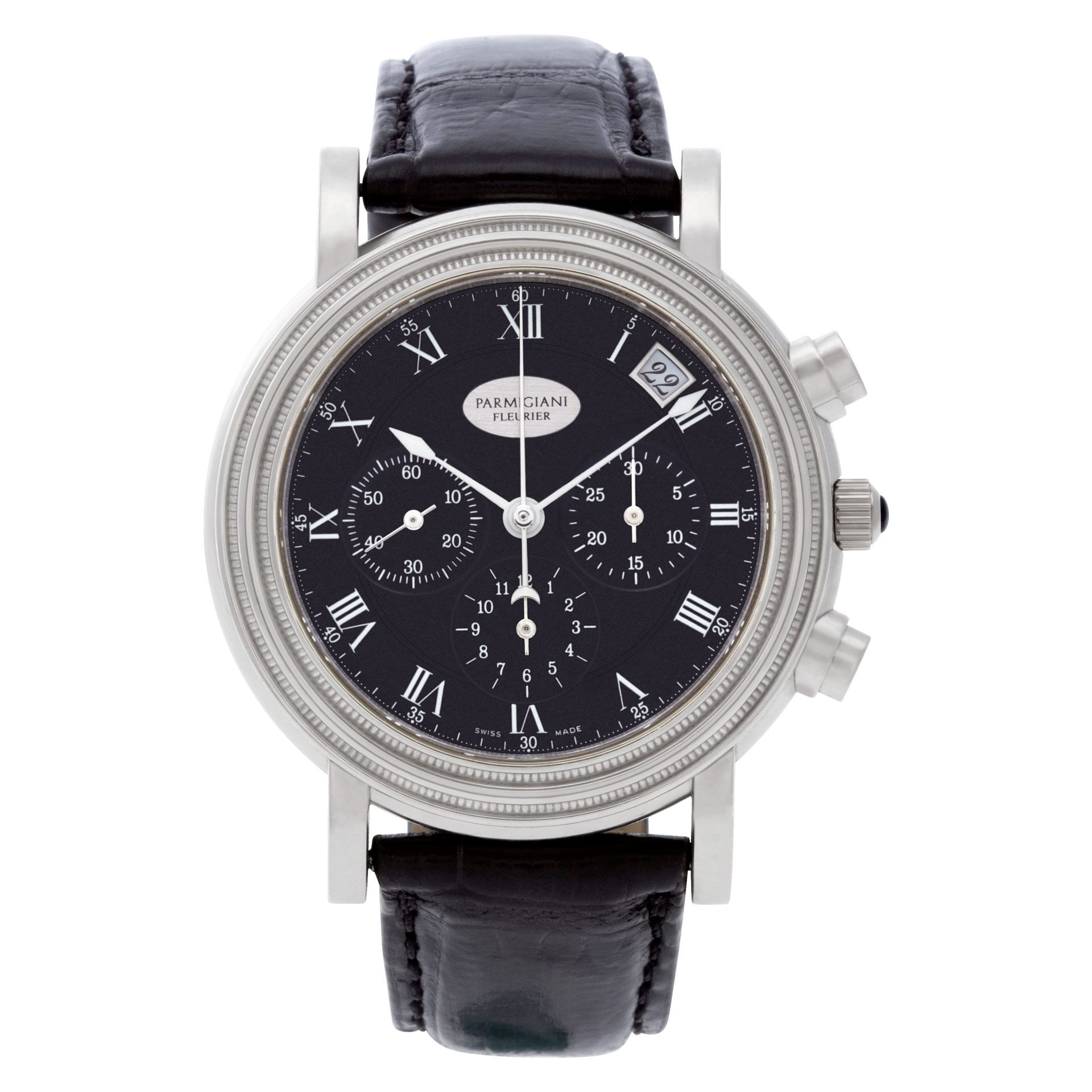 Pre-owned Parmigiani toric chronograph PF006783 Platinum |