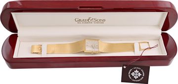 Patek Philippe N/A 3494 18k Yellow Gold Silver dial 26mm Manual watch