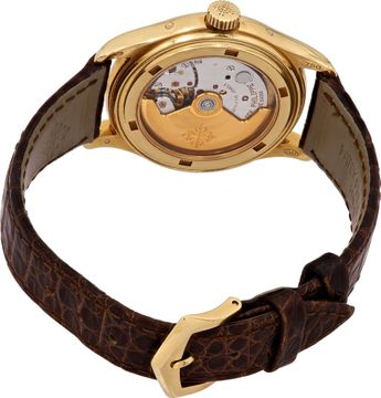Patek Philippe Annual Calander in 18k yellow gold ref-5035J