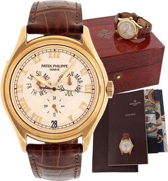 Patek Philippe Annual Calendar 5035J-001 18k 37mm auto watch Patek Philippe Annual Calendar 37mm 5035J-001 Mens Watch Collection