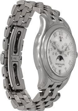 Patek Philippe Annual Calendar 5036g 18k White Gold 37mm auto watch