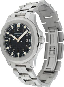 Patek Philippe Aquanaut 5065 Stainless Steel Black dial 38mm Automatic watch