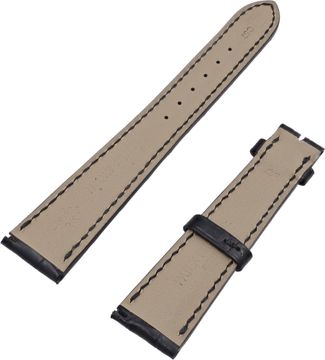 Patek Philippe Black Alligator Strap (18mm x 14mm)