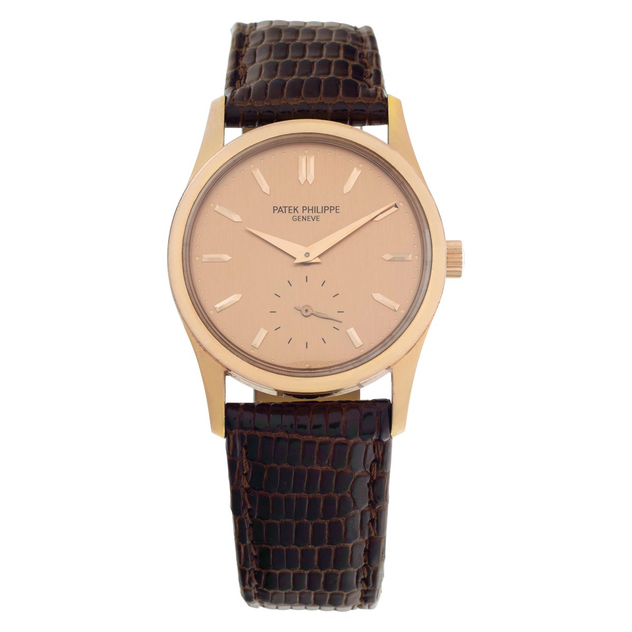 Preowned Patek Philippe Calatrava 3796R 18k rose gold | Gray & Sons
