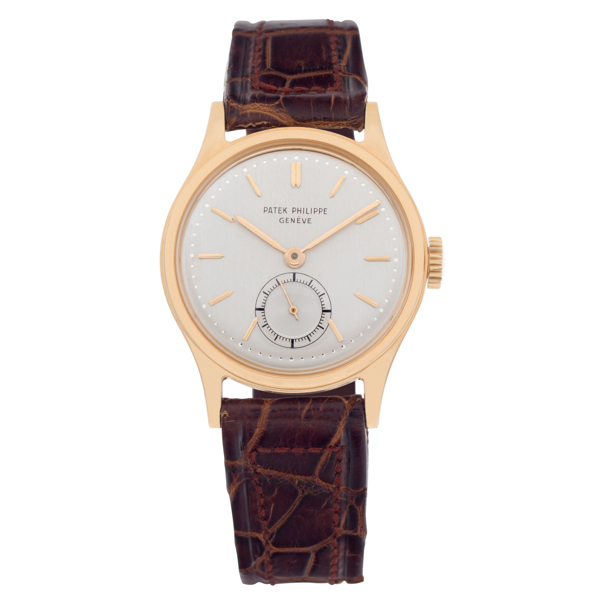 Pre-owned Patek Philippe Calatrava 2451 18k 30mm Manual |