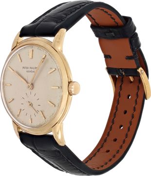 Patek Philippe Calatrava 2484 18k Yellow Gold White dial 32mm Manual watch
