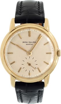 Patek Philippe Calatrava 2484 18k Yellow Gold White dial 32mm Manual watch Patek Philippe Calatrava 32mm 2484 Mens Watch Collection
