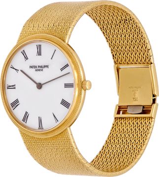 Patek Philippe Calatrava in 18k yellow gold