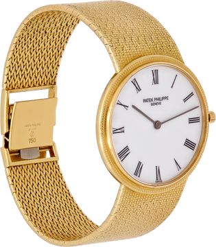 Patek Philippe Calatrava in 18k yellow gold