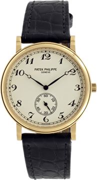 Patek Philippe Calatrava 5022J 18k Yellow Gold Ivory dial 33mm Manual watch