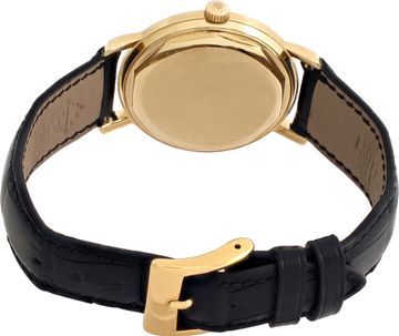 Patek Philippe Calatrava in 18k yellow gold with a cream dial with sub seconds