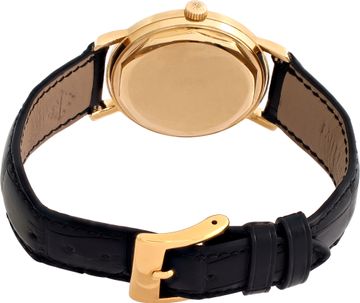 Patek Philippe Calatrava in 18k yellow gold with a cream dial with sub seconds