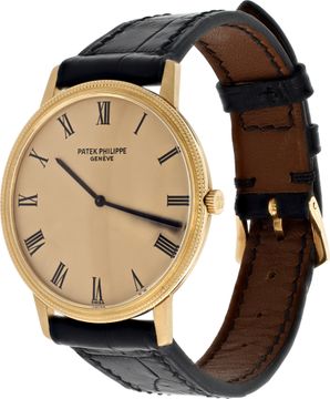 Patek Philippe Calatrava 3590 18k Gold dial 35mm Automatic watch