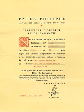 Patek Philippe Calatrava 3541 18k Yellow Gold 36mm auto watch