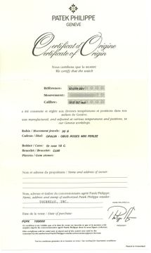 Patek Philippe Calatrava 5109R-001 18k rose gold 36mm auto watch