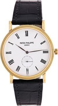 Patek Philippe Calatrava 5119J-001 18k Yellow Gold White dial 36mm Manual watch