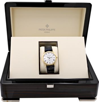 Patek Philippe Calatrava 5119J-001 18k Yellow Gold White dial 36mm Manual watch
