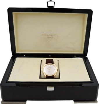 Patek Philippe Calatrava 18k rose gold ref-5196R-001